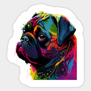 Pug Sticker